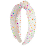 Jeweled Tulle Knot Headband - Denny's