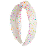 Jeweled Tulle Knot Headband - Denny's