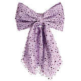 Jewel Tulle Tail Bow Clip - Denny's
