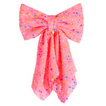 Jewel Tulle Tail Bow Clip - Denny's