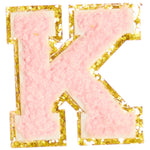 K Varsity Chenille Letter Sticker Patch - Denny's