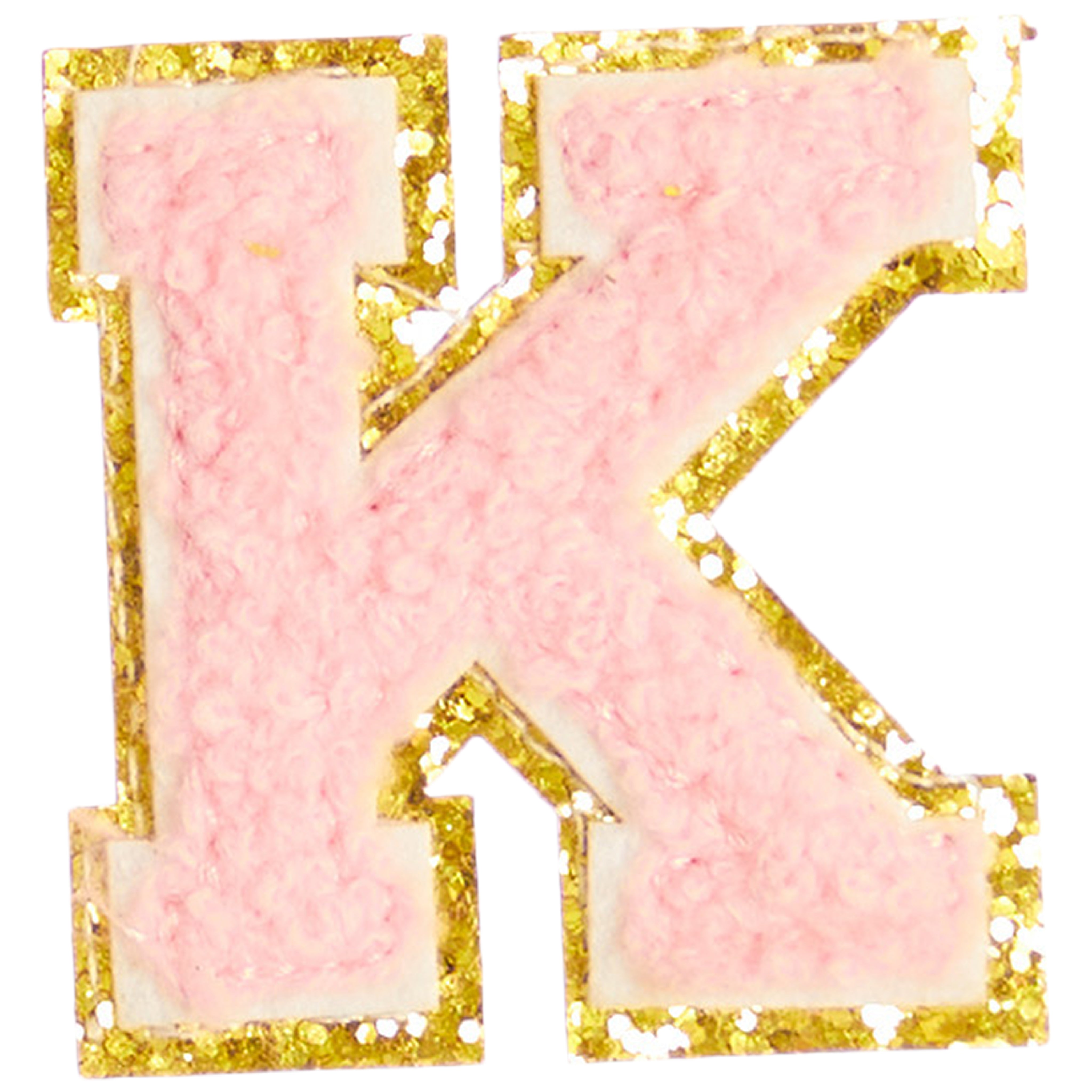 K Varsity Chenille Letter Sticker Patch - Denny's