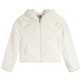 Teddy Fur Hooded Jacket - Denny's