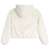 Teddy Fur Hooded Jacket - Denny's