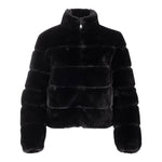 Teddy Fur Hooded Jacket - Denny's
