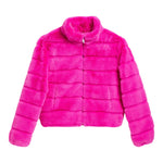 Teddy Fur Hooded Jacket - Denny's