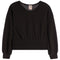 V-Neck Smocked Waist Top - Denny's