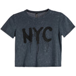 Mineral Wash Drippy NYC Tee - Denny's