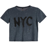 Mineral Wash Drippy NYC Tee - Denny's