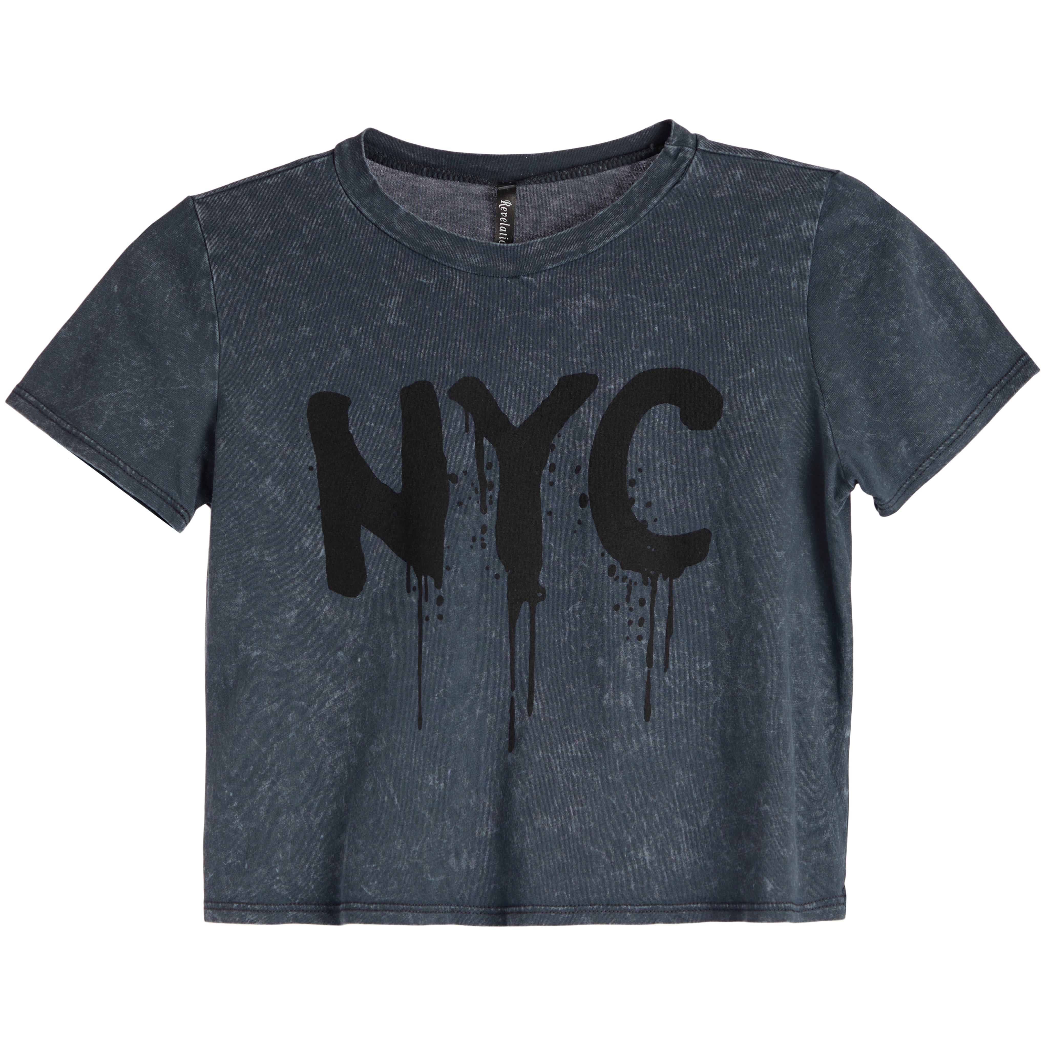 Mineral Wash Drippy NYC Tee - Denny's