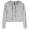 All Over Hearts Hacci Hoodie - Denny's