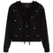 All Over Hearts Hacci Hoodie - Denny's
