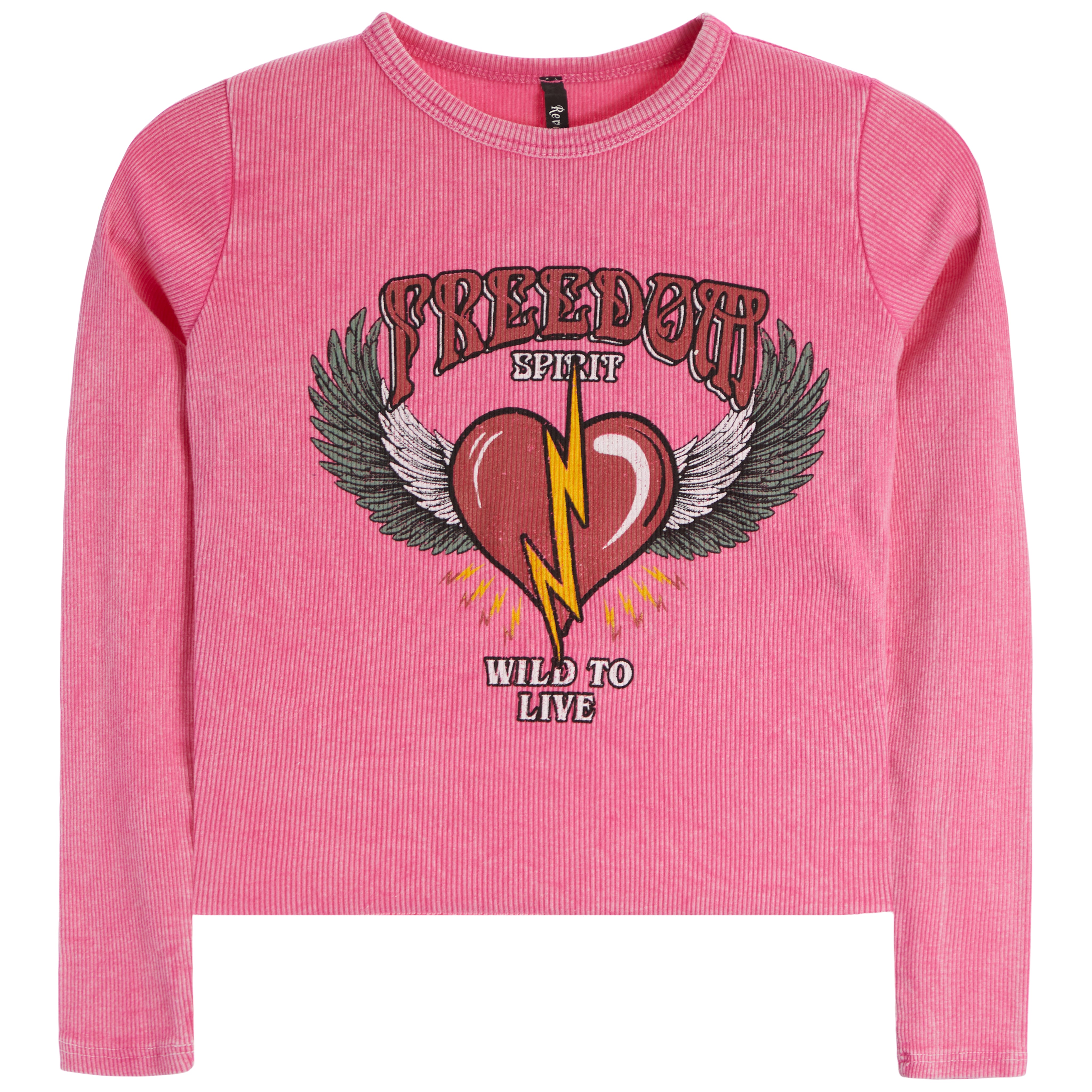 Freedom Spirit Mineral Wash Rib Top - Denny's