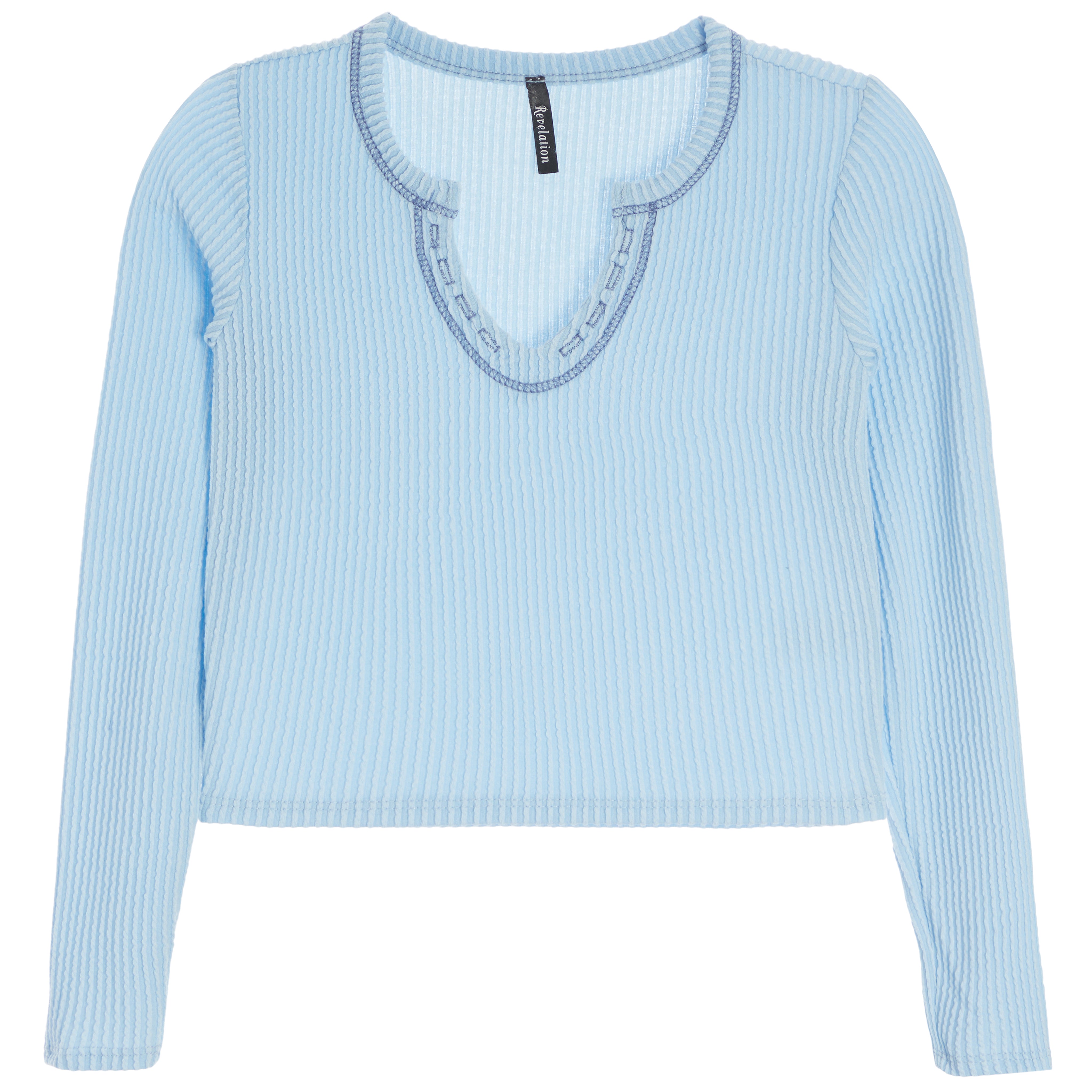 Long Sleeve Henley - Denny's