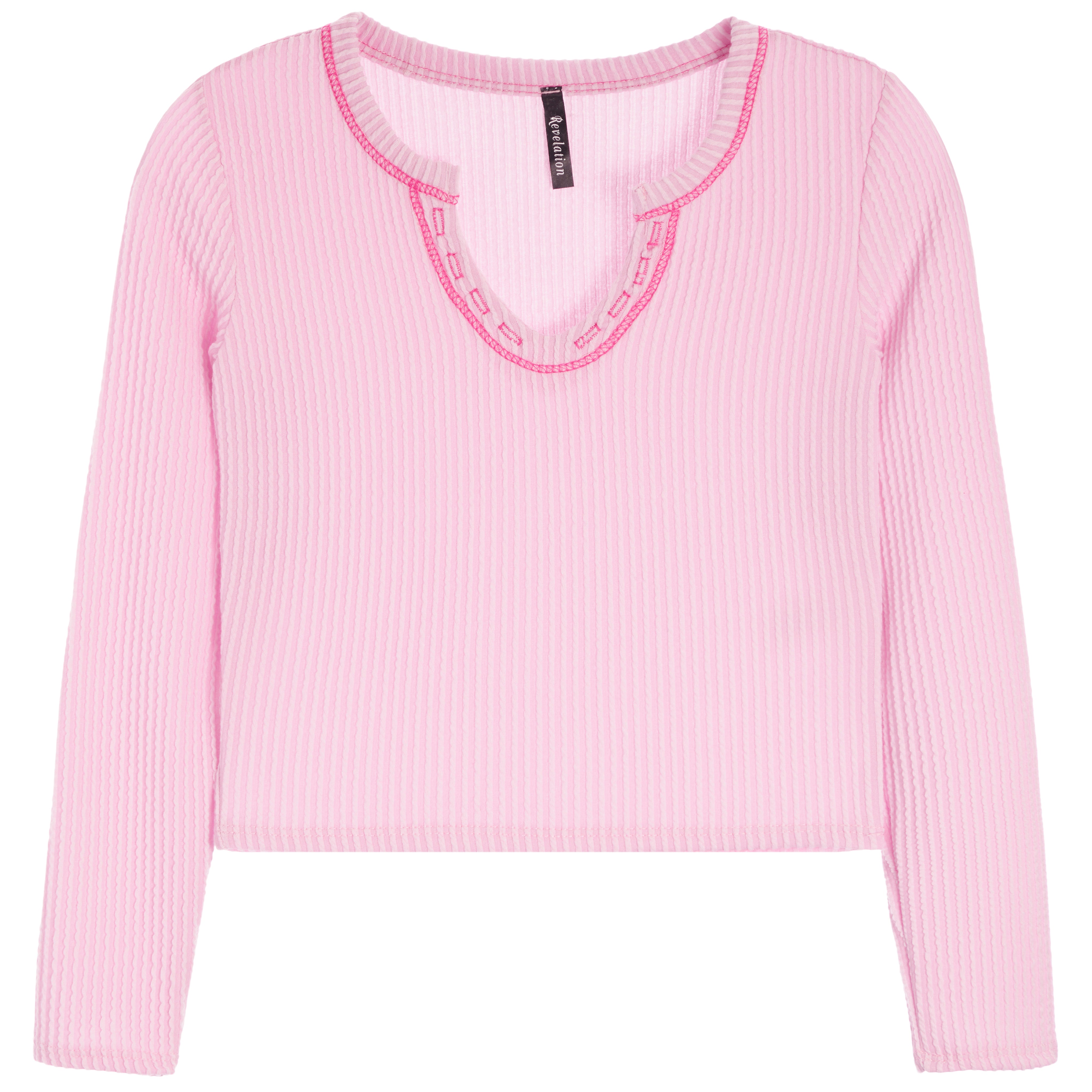 Long Sleeve Henley - Denny's