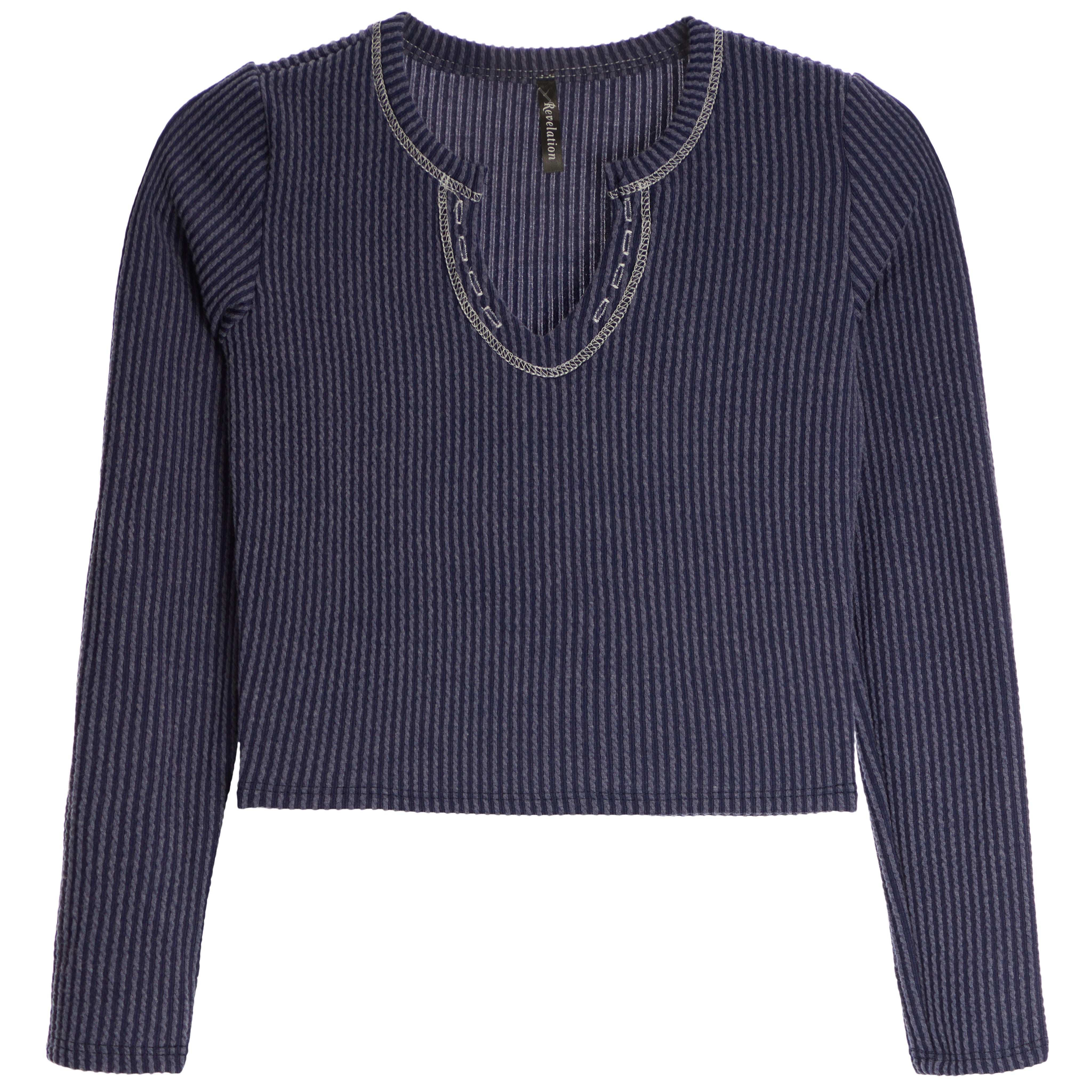 Long Sleeve Henley - Denny's