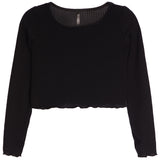 Long Sleeve Jacquard Rib - Denny's