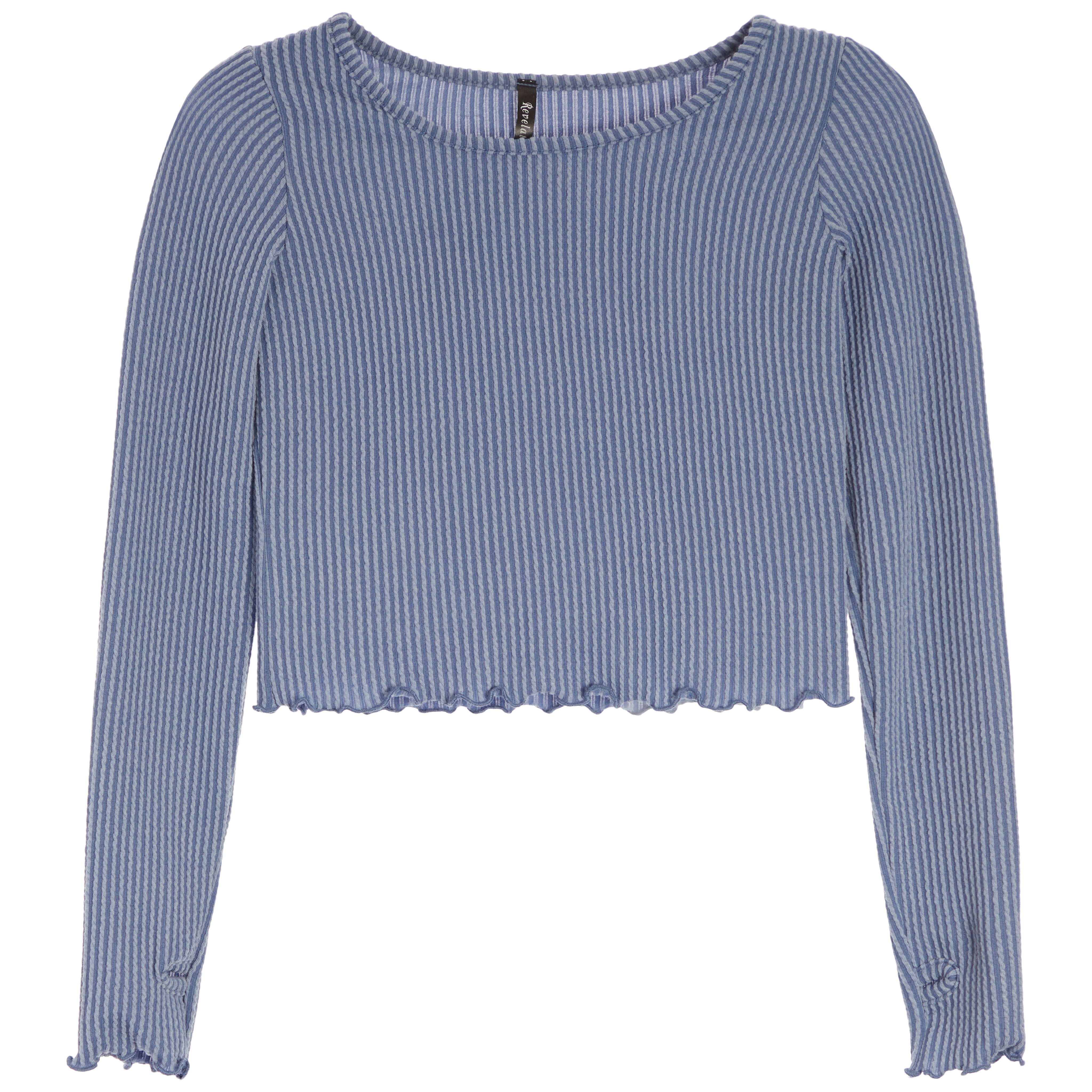 Long Sleeve Jacquard Rib - Denny's
