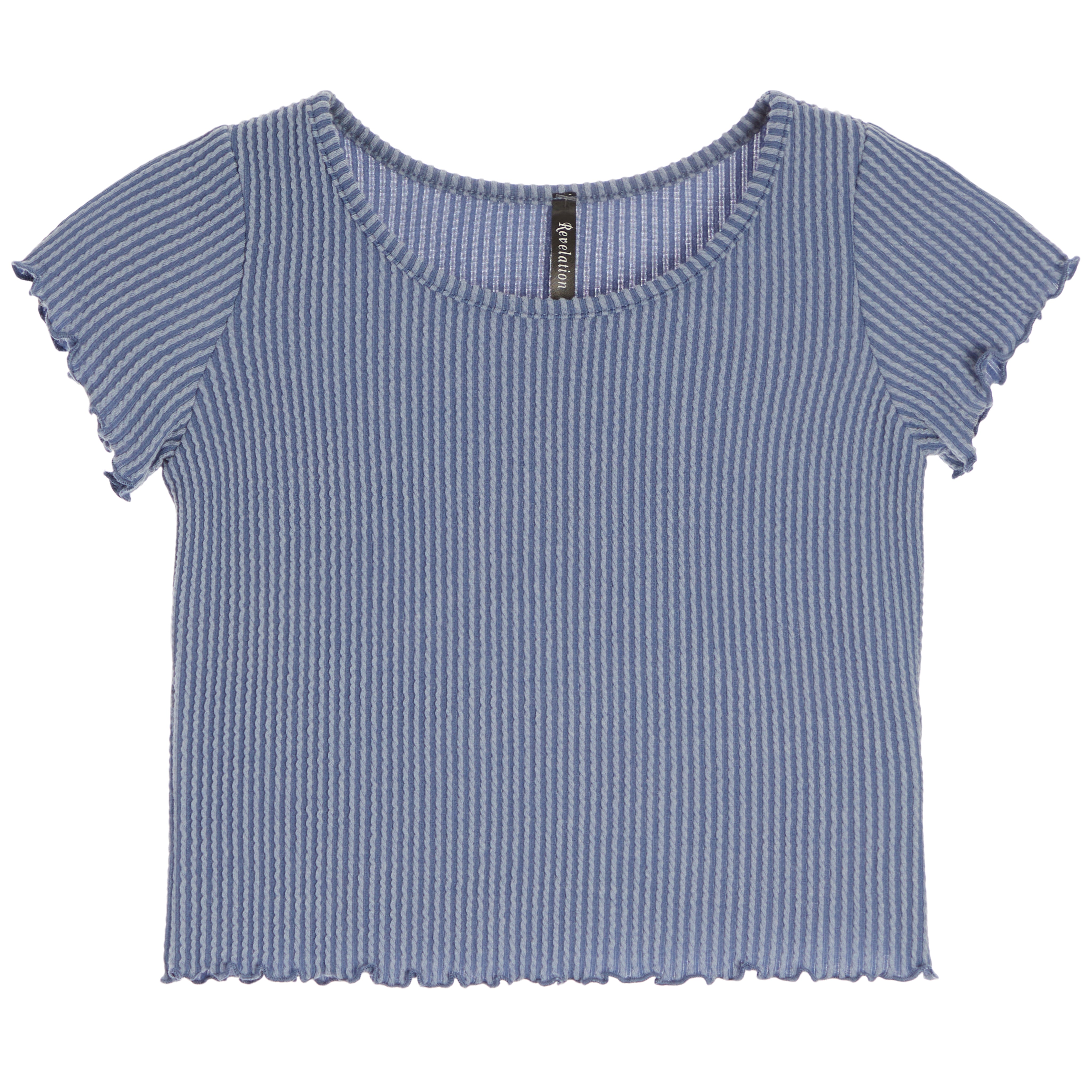 Short Sleeve Jacquard Rib - Denny's