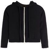 Rib Jacquard Zip Jacket - Denny's