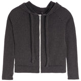 Rib Jacquard Zip Jacket - Denny's