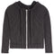 Rib Jacquard Zip Jacket - Denny's