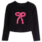 Bow Long Sleeve Tee - Denny's