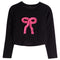 Bow Long Sleeve Tee - Denny's