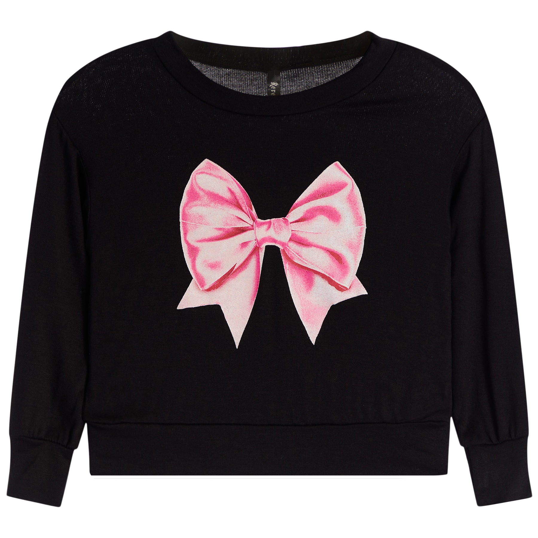 Pink Bow Sweatshirt - Denny's