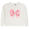 Pink Bow Sweatshirt - Denny's