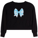 Blue Bow Sweatshirt - Denny's
