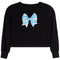 Blue Bow Sweatshirt - Denny's