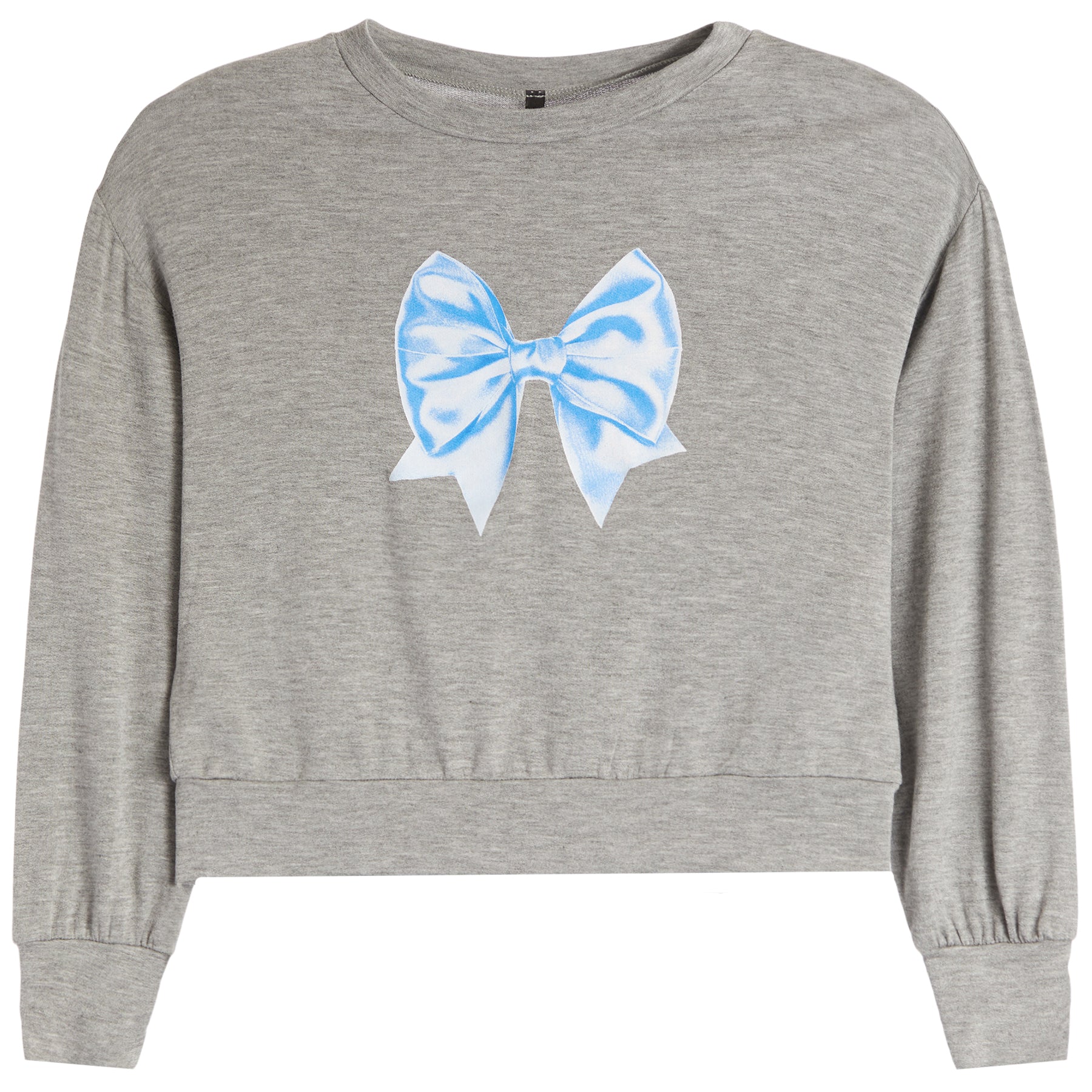 Blue Bow Sweatshirt - Denny's