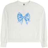 Blue Bow Sweatshirt - Denny's