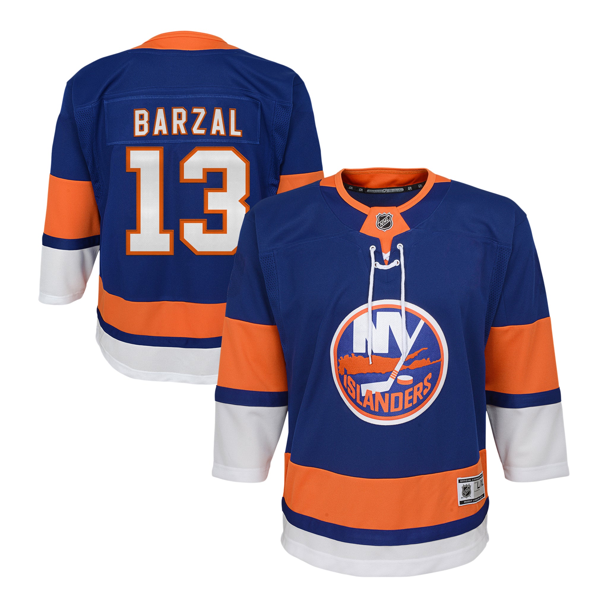 Barzal Islander Premier Home Jersey - Denny's