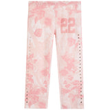 Camo Varsity Wide Leg Pant With Studs