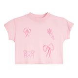 Short Sleeve Tee With Bow