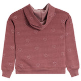 My Heart Lurex Embroidered Hoodie