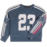 23 Star Crewneck With Stripes