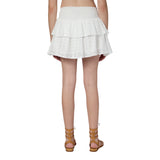 Karli Embroidered Mini Skirt - Denny's