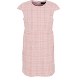 Kayla Cap Sleeve Tweed Dress - Denny's