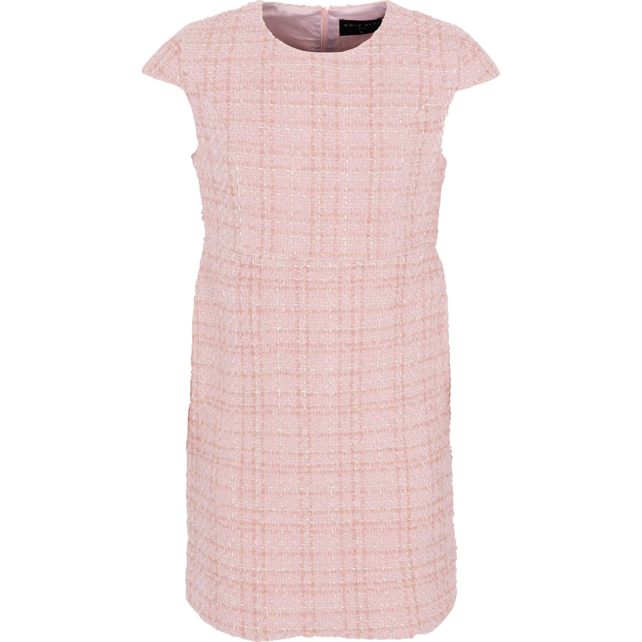 Kayla Cap Sleeve Tweed Dress - Denny's