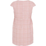 Kayla Cap Sleeve Tweed Dress - Denny's