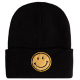 Chenille Smiley Beanie - Denny's