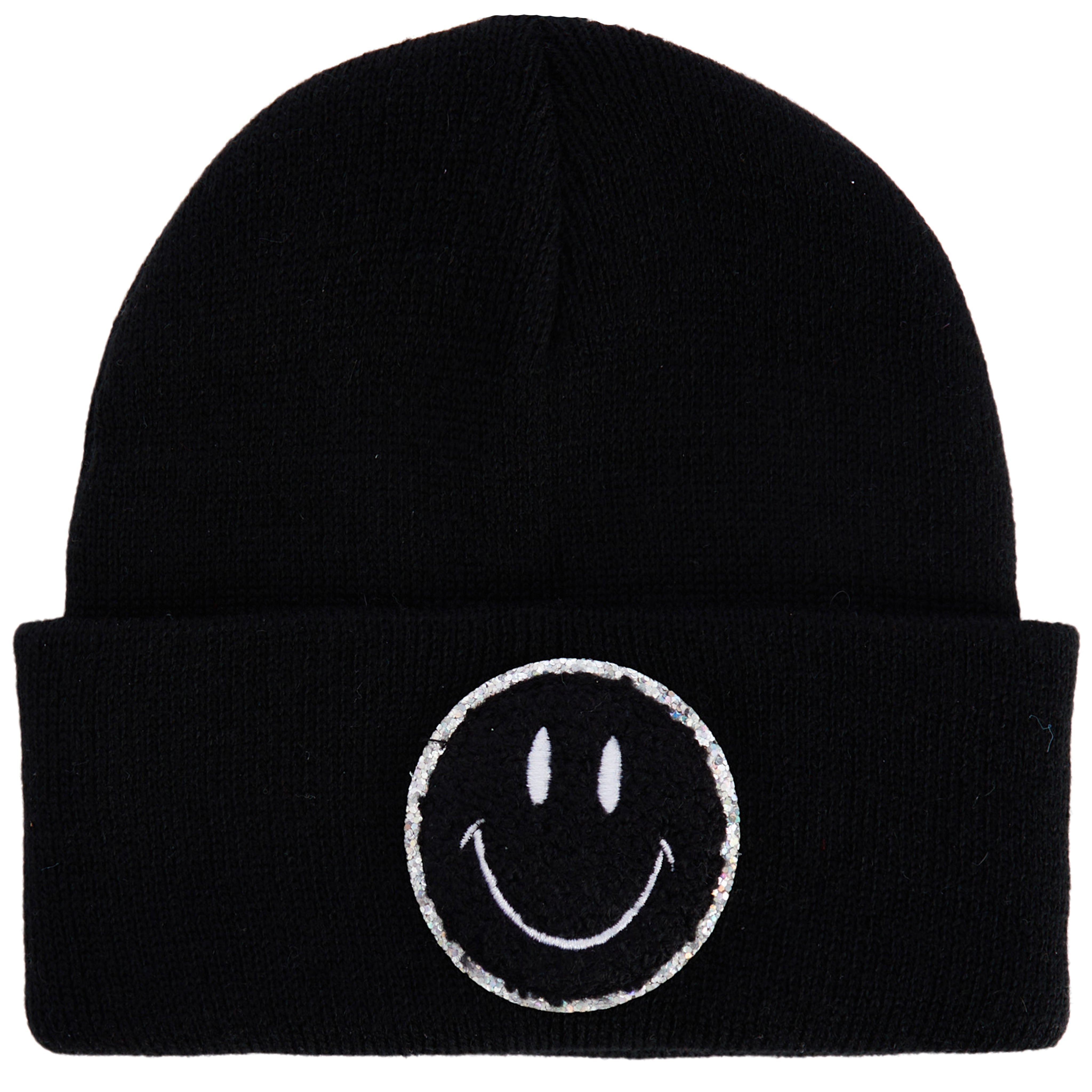 Chenille Smiley Beanie - Denny's