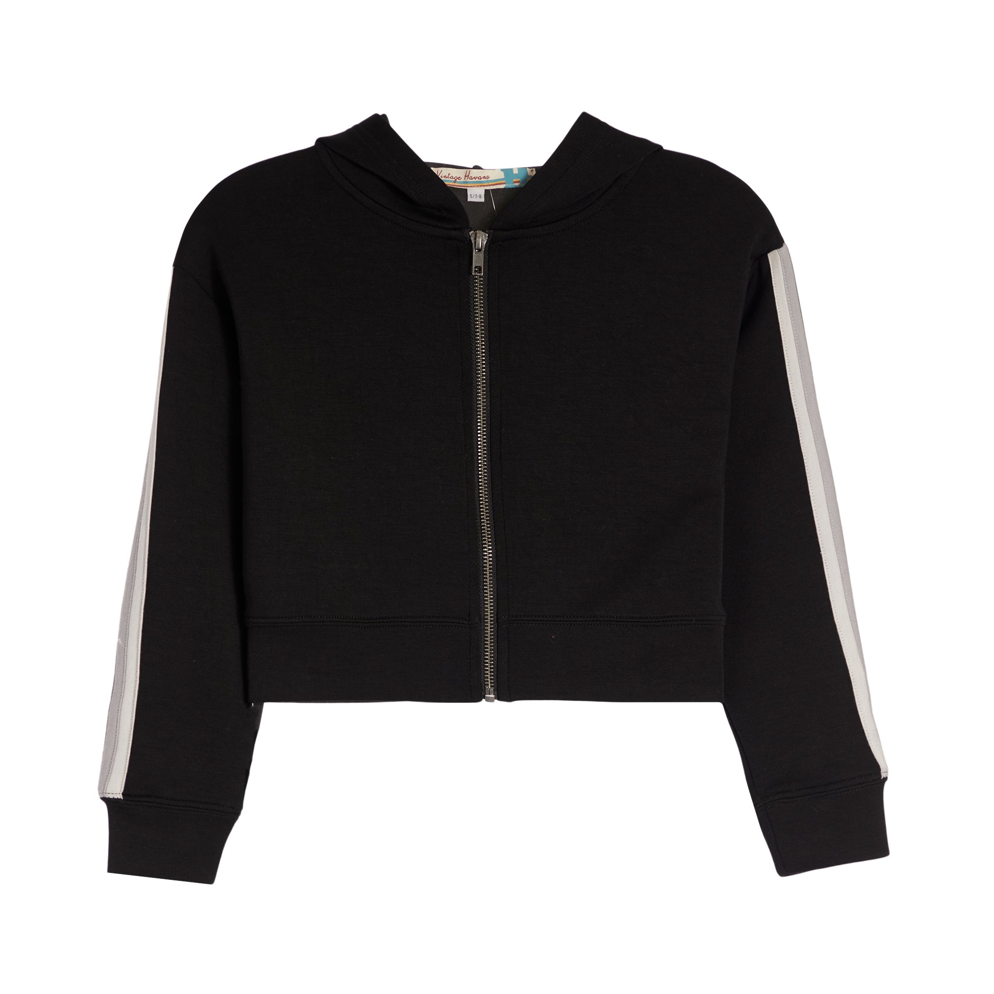 Stripe Cloud Zip Hoodie - Denny's