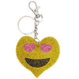 Heart Smiley Keychain - Denny's
