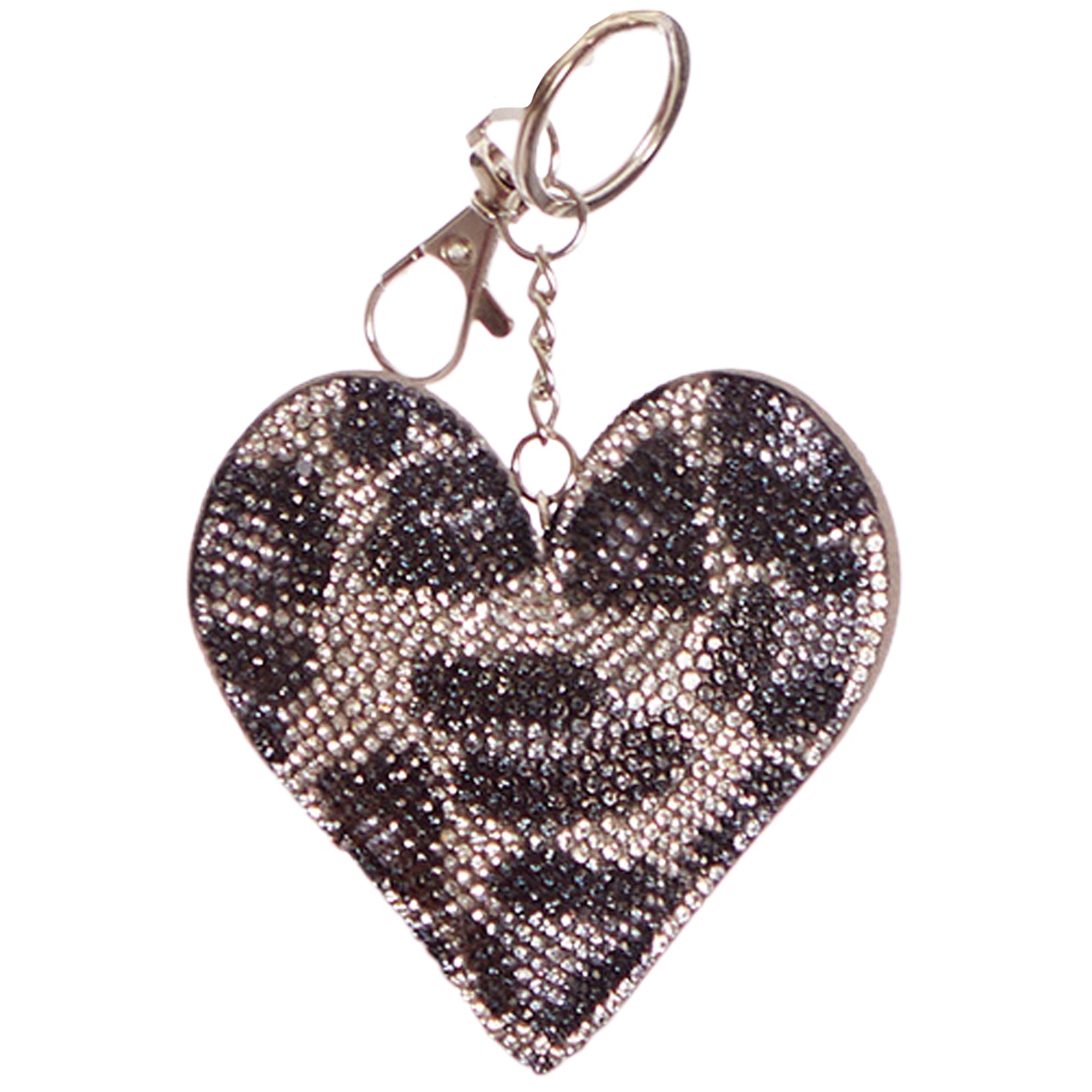 Leopard Heart Keychain - Denny's