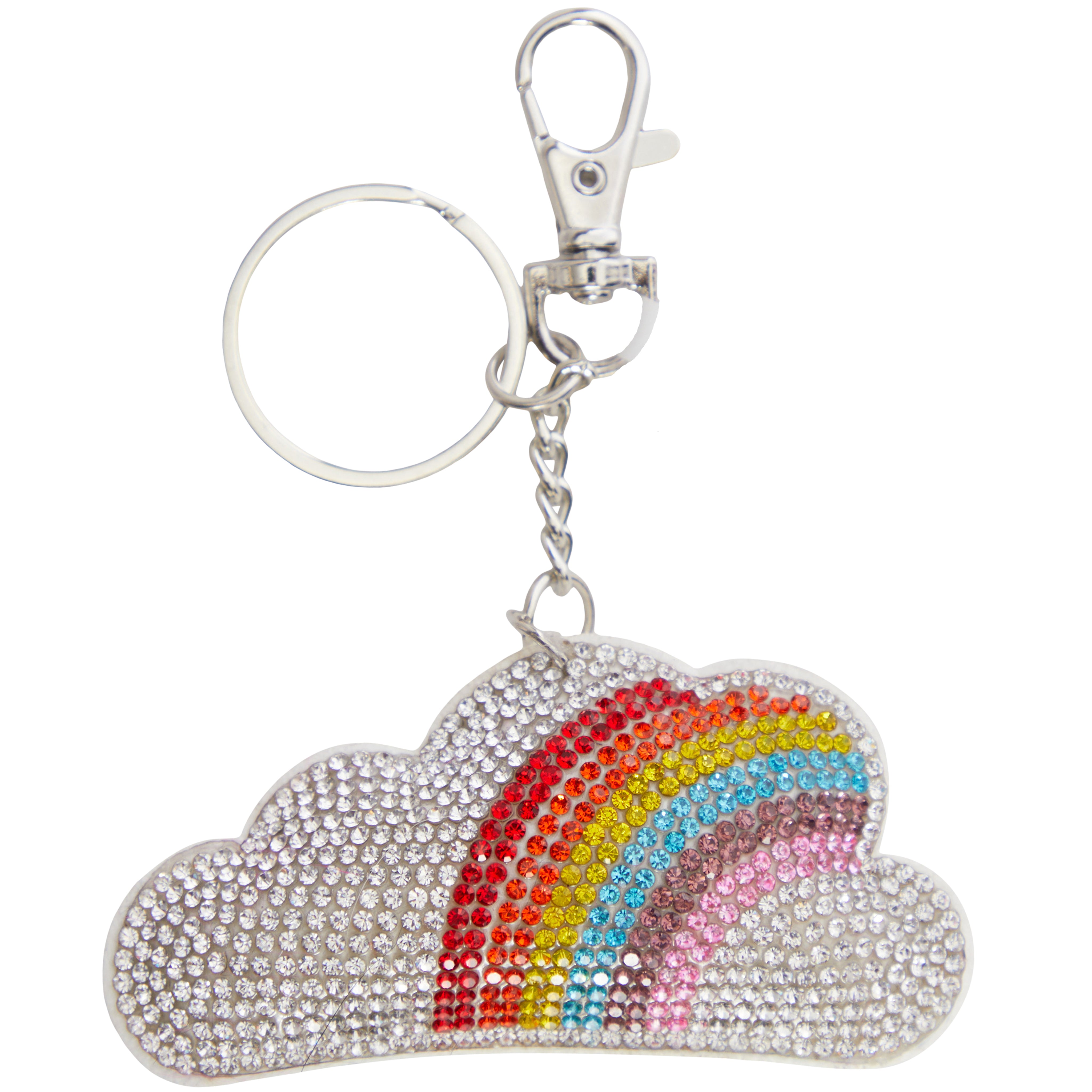 Rainbow Cloud Keychain - Denny's