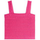 Crinkle Square Neck Tank